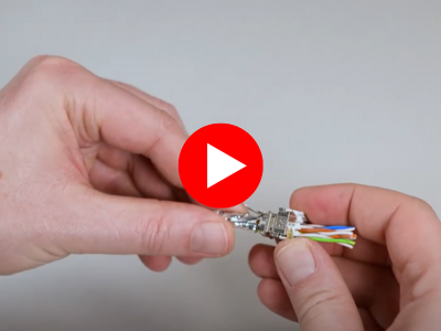 FM45 EL Cat.6A angled - Installation Guide